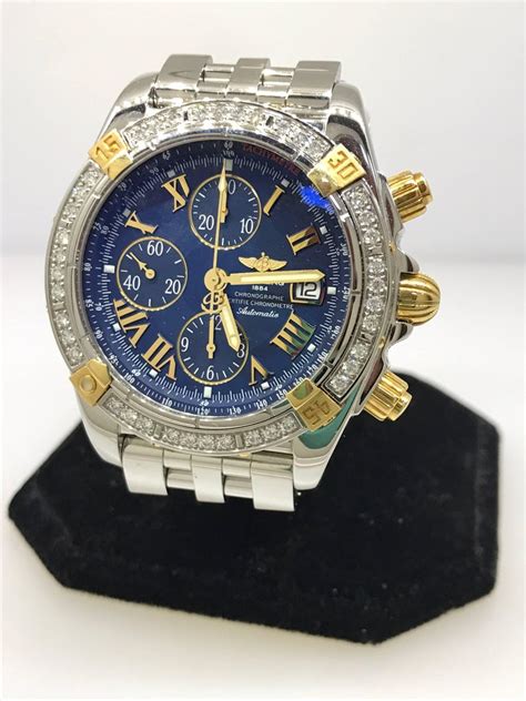 breitling watches chronometer premier|breitling chronomat diamond bezel.